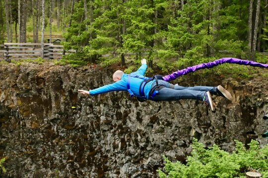 Bungee Jump in Whistler Canada