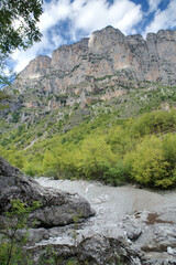 Fototapeta na wymiar Griechenland - Zagoria - Vikos Schlucht - Wanderweg