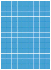 blue portrait background. The collection of squares that make up the portrait background is blue. Abstract background geometry consisting of square shapes