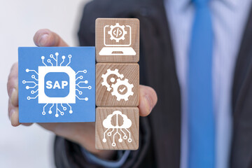 SAP System Software Automation Concept. SAP - business process automation software and management...