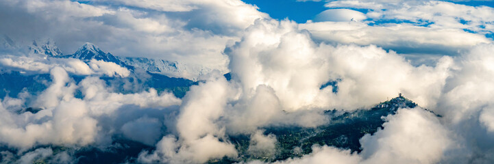 Beautiful Mounts around Pokhara Nepal