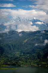 Beautiful Mounts around Pokhara Nepal