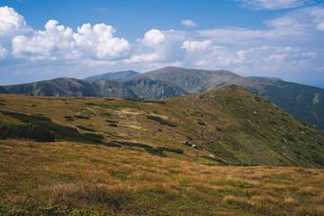 beautiful landscape mountains Carpathians in the Ukraine