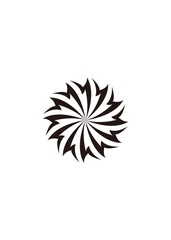 Obraz premium トライバル フワラー