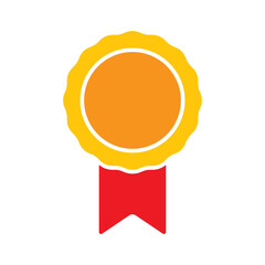 Medal icon vector symbol design templates