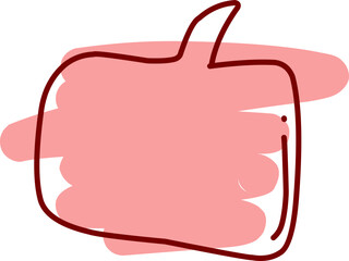 comic speech bubbles element. Cloud cartoon vector illustration