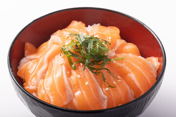 サーモン丼　アトランティックサーモン