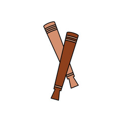 Equipment illustration of sports. can use for mockup design or template wallpaper