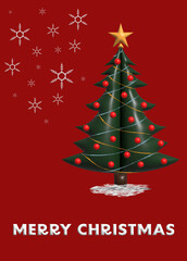 Merry Christmas Christmas Card Celebration English