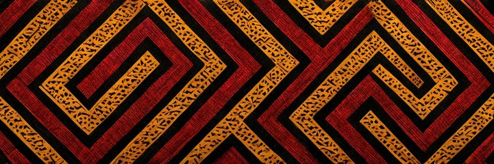 Ethnic pattern. Maasai shuka pattern. Generative AI