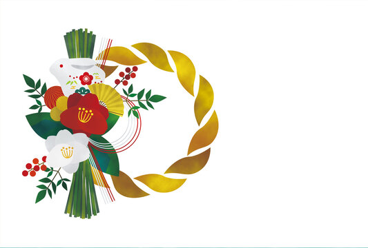 しめ縄飾り Images Browse 559 Stock Photos Vectors And Video Adobe Stock