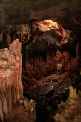 Big  hall in the Salamander Cave in northern Israel