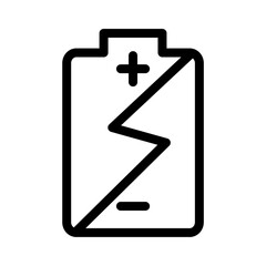 Obraz premium Battery icon template