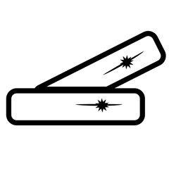 Wedding band with diamond