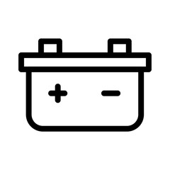 Fototapeta premium Battery icon template