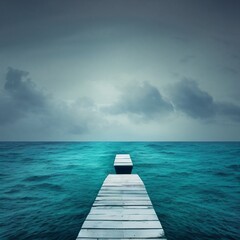 Obraz premium Seascapes That Inspires Wanderlust k surreal highly detailed