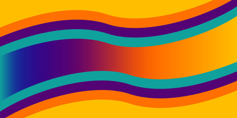 colorful abstract geometric circular  for banner, background wallpaper and advertisement