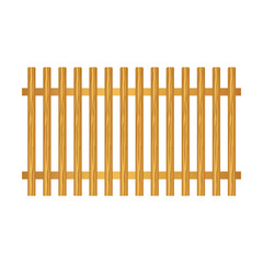 Fence cartoon vector illustration. Type of farm barrier and border wall isolated on white background