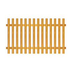 Fence cartoon vector illustration. Type of farm barrier and border wall isolated on white background