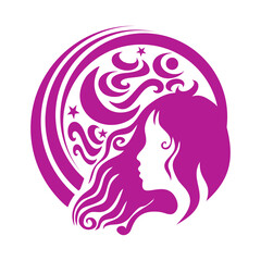 beauty spa logo design vector