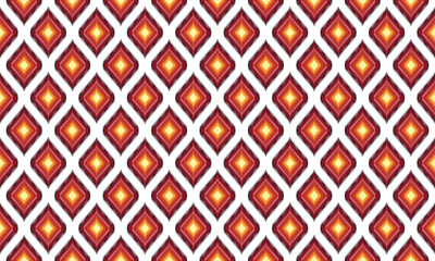 Geometric ethnic flower pattern for background,fabric,wrapping,clothing,wallpaper,Batik,carpet,embroidery style.	
