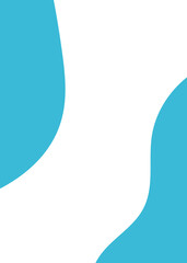 Blue Green Abstract Shape Background