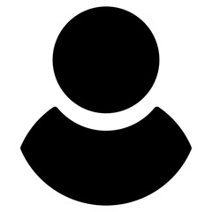 user glyph icon