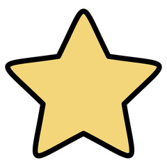 favorite filled line icon