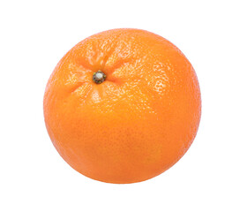 Fresh Orange with leaf on white background, Orange fruit on white background PNG File.