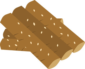 たたきごぼう　おせち