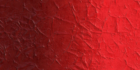 red background