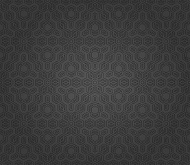 Floral dark vector ornament. Seamless abstract classic background with flowers. Pattern with repeating floral elements. Ornament for wallpaper and packaging