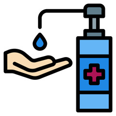 gel filled outline icon