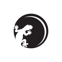 house lizard vector icon illustration simple design