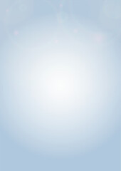 Vector Summer Sun Shine Background with Bokeh Blurred Glowing Gold Circles on Blue Sky.  Blured Sunlight Background. Magic Summertime Print. Calm Defocused Light Design for Posters, Covers, Cards.