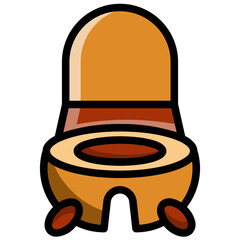 baby potty icon