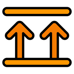 lift filled outline icon