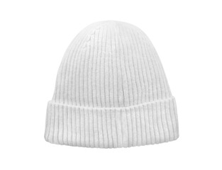 Wool hat isolated on white background