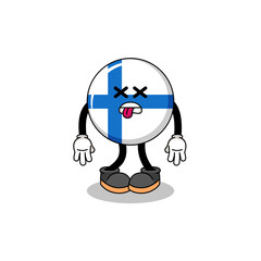 finland mascot illustration is dead