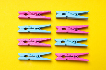 Concept of Diversity, Inclusion and Equality, top view