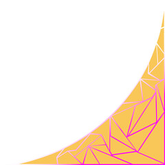 Figure on a white background with an oval bend on a white background and the inscription 2023