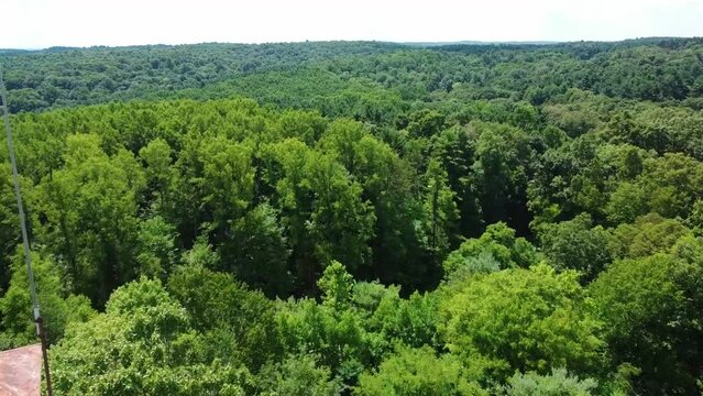 Fire Tower Forest Drone 2