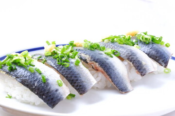 新鮮ないわしの握り寿司