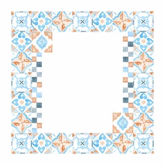 Watercolor floral wreath, frame,with green leaves, pink flowers. For wedding invitations, wallpapers, fashion. Rose, magnolia, green leaves, agapanthus. Illustrations on a white background