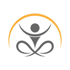 Yoga logo icon design