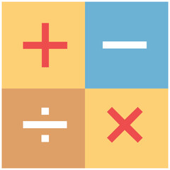 Obraz premium Maths Symbols 