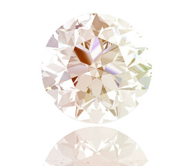 diamond gem 3d render (high resolution 3D image)