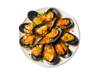 Mejillones en salsa marinera