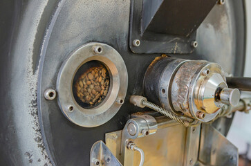 Roasted coffee beans high resolution image