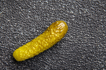fresh gherkin cucumbers pickled cucumber vegetable meal food snack on the table copy space food background top view